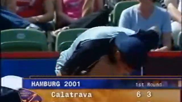 Hamburg 2001 1R Calatrava vs Sampras смотреть онлайн