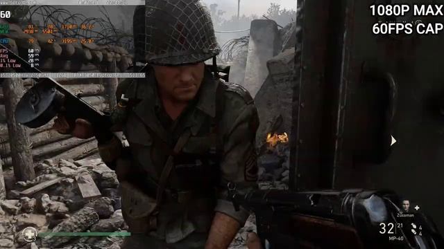 Call of Duty: WWII - RTX 3050 (Performance Test) - MSI GF63 Thin смотреть онлайн