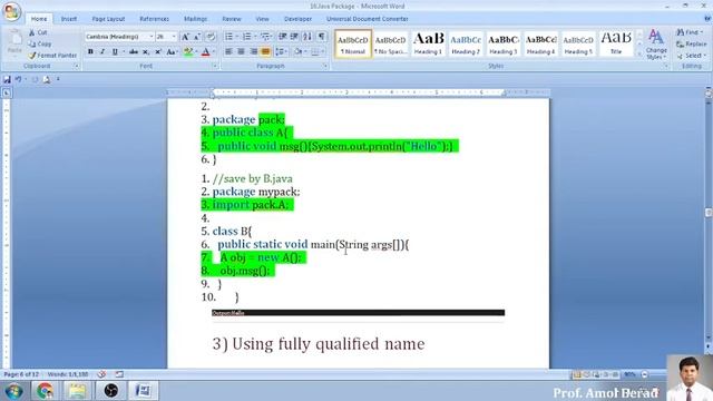 Java Programming : Package смотреть онлайн