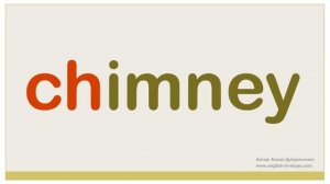 Английский для начинающих. Правила чтения в английском языке. Сочетание букв CH. (часть 11)