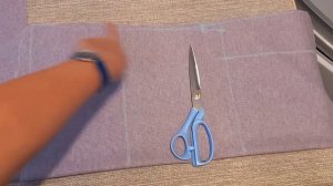 Пуловер за 1 час , шью из 80 см ткани, крою на ткани без выкройки.Хорошая посадка ..