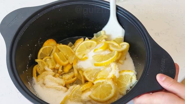 Лимонное варенье. Қазақша рецепт. Lemon jam. Лимоннан тосап. смотреть онлайн