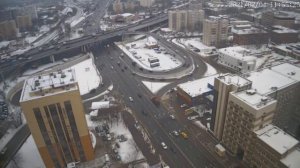 Москва - Нижегородская улица - веб камера 04.02.2021, 08:56