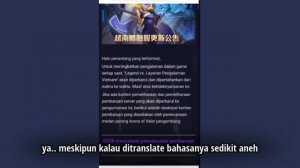 Penjelasan Test server AOV, serta Cara mendownloadnya