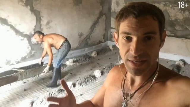 КАК СДЕЛАТЬ БЕТОННЫЙ ПОЛ В ГАРАЖЕ? ЗАЛИВКА БЕТОННОГО ПОЛА ПО МАЯЧКАМ |ДЕМПФЕРНАЯ ЛЕНТА | АРМИРОВАНИ