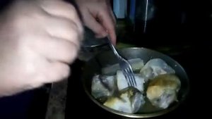 Рыба жареная в омлете. Очень легко, быстро и вкусно