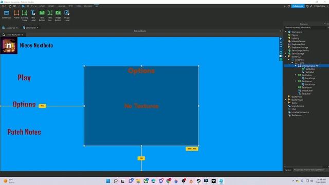 How to make your own NICOS NEXTBOTS menu in roblox studio 2022 смотреть онлайн