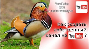 Как создать собственный канал на YouTube. Как открыть ЮТуб канал?