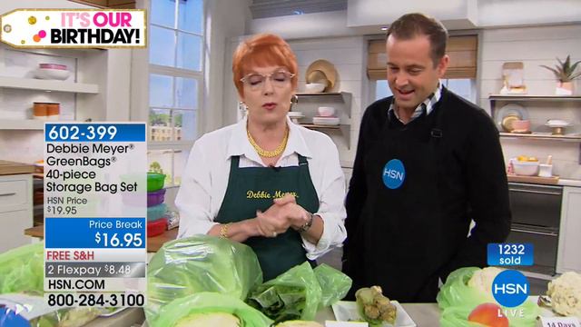 Debbie Meyer GreenBags 40piece Storage Bag Set смотреть онлайн