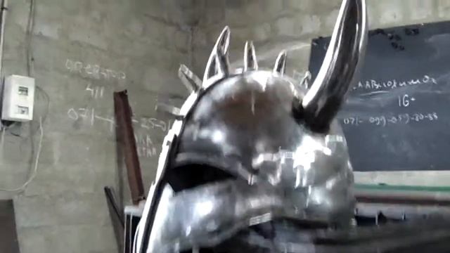 Шлем Рыцаря Как изготовить Часть 4(1) смотреть онлайн