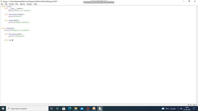 PYTHON OBJECT ORIENTED PROGRAMMING CONCEPTS WITH EXAMPLES || TUTORIALS 2021 FOR BEGINNERS