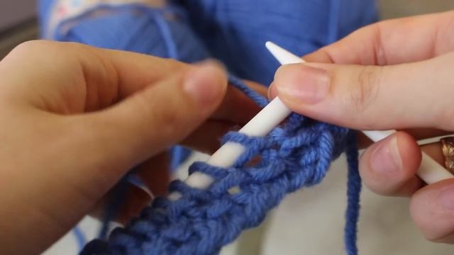 СНУД узором "Рис 1 на 1". Вязание спицами. #KVK смотреть онлайн