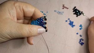 🟠Как сплести перстень из бисера и бусин / Мастер-класс/ Украшение своими руками  @masterica_jewel