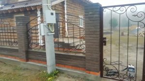 Забор холодная ковка