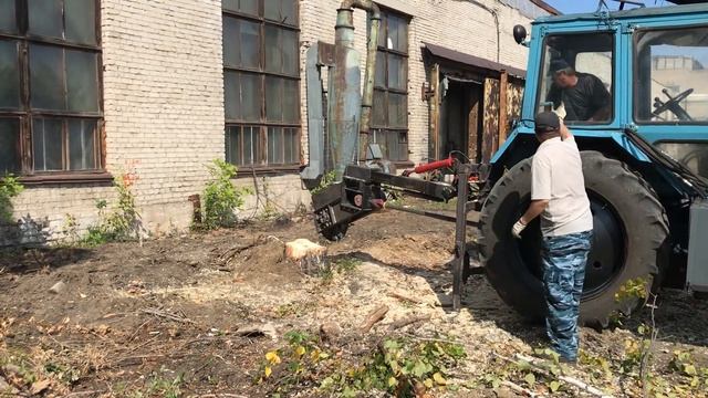 Измельчитель пней дисковый ИПДВ-70 для МТЗ-82 смотреть онлайн