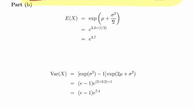 Lognormal Distribution - Worked Example смотреть онлайн