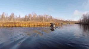 МЫ плаваем по реке Мадлона