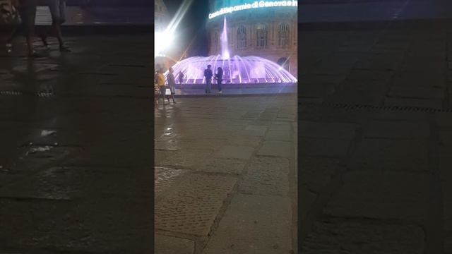 Fontana de piazza San Lorenzo Genova