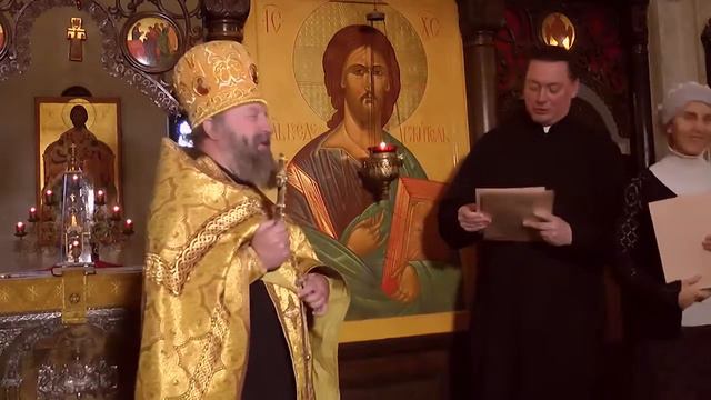 Вручение грамот преподавателям воскресной школы. 27.11.16 смотреть онлайн