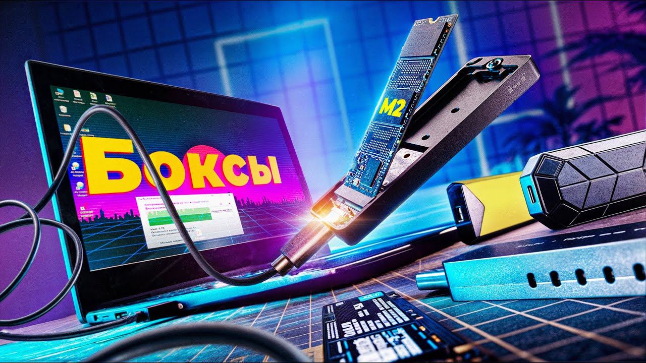 Внешние Боксы SSD M2 | Когда не хватает слотов на материнке