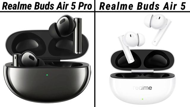 Realme Buds Air 5 Pro VS Realme Buds Air 5