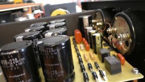 Радиолюбительская лаборатория UX0KX и обзор КВ усилителя н  а ГУ -72