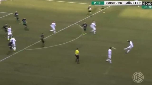 Пушечный удар игрока "Дуйсбурга" смотреть онлайн