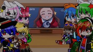 Security Breach react to Two Face (2) Darkside//FNaF//GC//