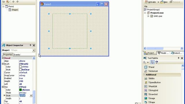 Урок 8 Графические возможности Delphi смотреть онлайн