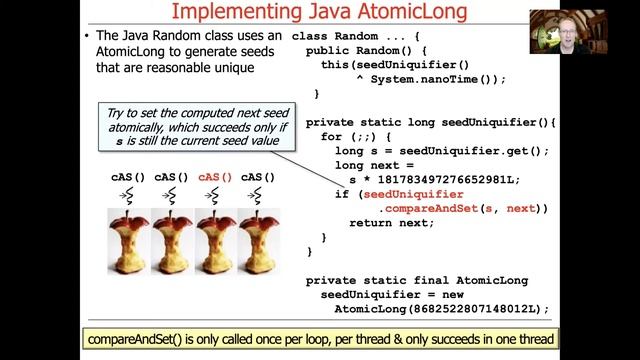 Applying Java AtomicLong смотреть онлайн