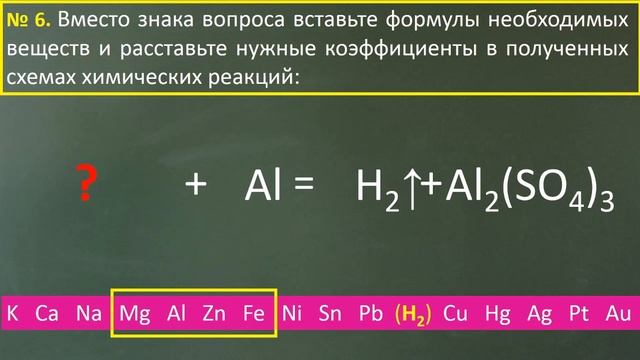 Реакции кислот с металлами. Урок 23. Химия 7 класс. смотреть онлайн