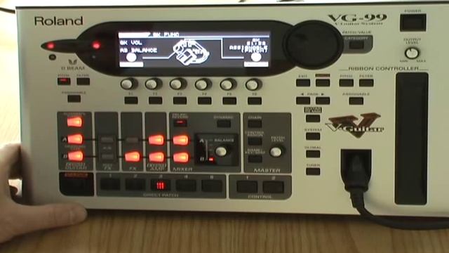 Roland VG 99 Morph and Freeze смотреть онлайн