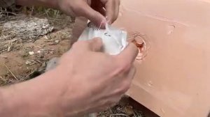 Тест СВМПЭ 160 гр/кв.м. патроном FMJ 9х19 с 5 метров