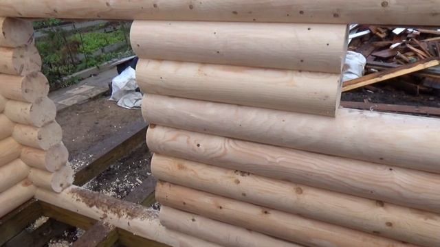 Сруб Бани 4.5х4.5м. из оцилиндрованного бревна "Сиверский". Цена в СПб 138.067 руб. смотреть онлайн