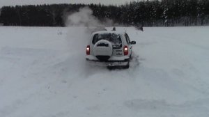 Возможности стандартной Chevrolet Niva в снегу