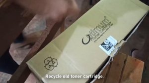 How to replace toner cartridge - HP LaserJet Pro MFP M521dw.