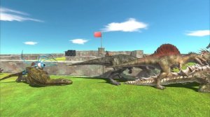 All Units Escape from Monster - Animal Revolt Battle Simulator