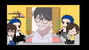 реакция персонажей манги ты здесь из прошлого и будущего на тт