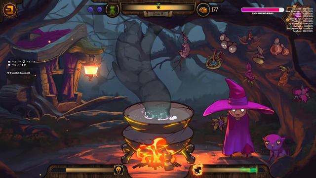 Первый взгляд The Witch's Cauldron. стрим #1 смотреть онлайн