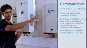 Hubble Lithium's 51V 5.5KW AM-2 Installation Tutorial for Sunsynk & Axpert Inverter Types [2022]