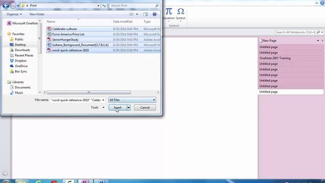 How to Add and Insert Word, Excel, PowerPoint, Adobe PDF Attachments to Microsoft OneNote 2010 смотреть онлайн