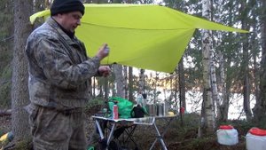 Четыре дня в тайге. Весенняя охота. Часть 3. Таёжный быт. Лесная кухня. Один в тайге. Путь домой