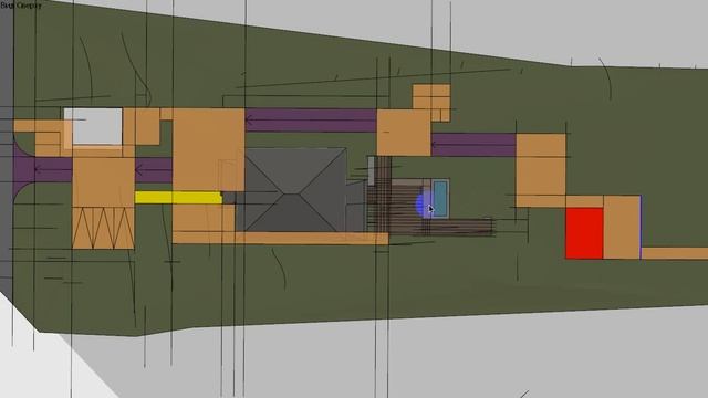 эскиз генерального плана РЕШЕНИЕ СЛОЖНОГО РЕЛЬЕФА смотреть онлайн