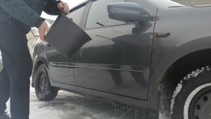 Смывка реагентов с кузова авто!
