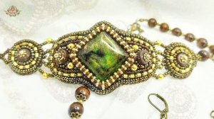 Комплект "Лесная фея" #мари-искусница  #украшения_своими_руками