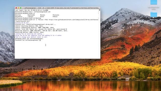 How to customize your terminal with Oh my zsh on macOS | Oh my zsh смотреть онлайн