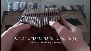 Running With The Wolves | Aurora - Kalimba Cover with TABs