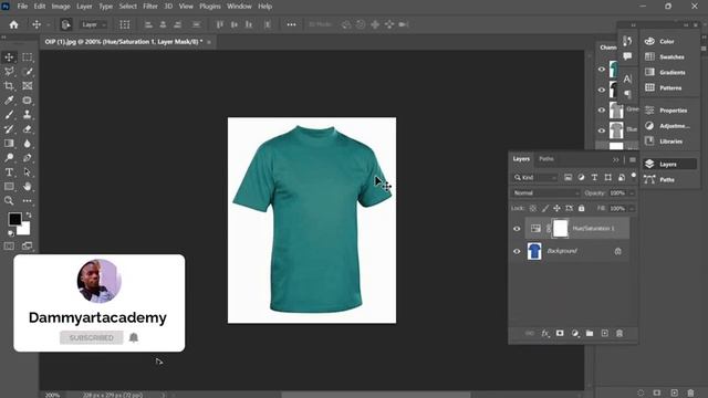 how to change colors and add pattern to clothes in photoshop 2023