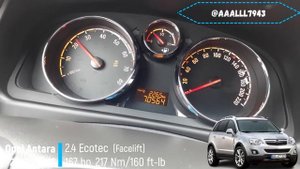Opel Antara (0-100 KM/H) (0-60 MPH) ACCELERATION BATTLE