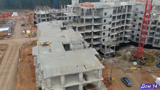 17 ноября Лесобережный. Ход строительства смотреть онлайн